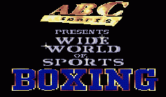 ABC Wide World of Sports Boxing