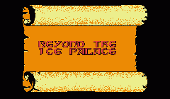Beyond the Ice Palace