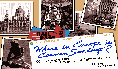 Where in Europe is Carmen Sandiego