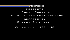 Pitfall II: Lost Caverns