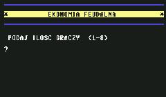 Ekonomia Feudalna