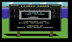 Leader Board Golf