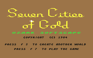 Seven Cities of Gold, The